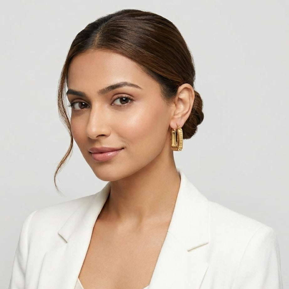 The Maze Deco Hoops