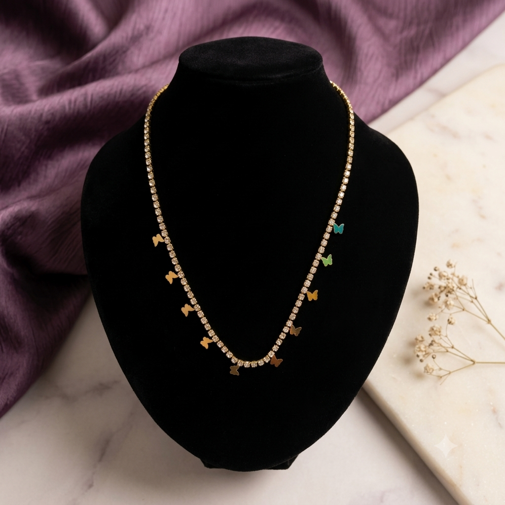 Infinity Wings Necklace