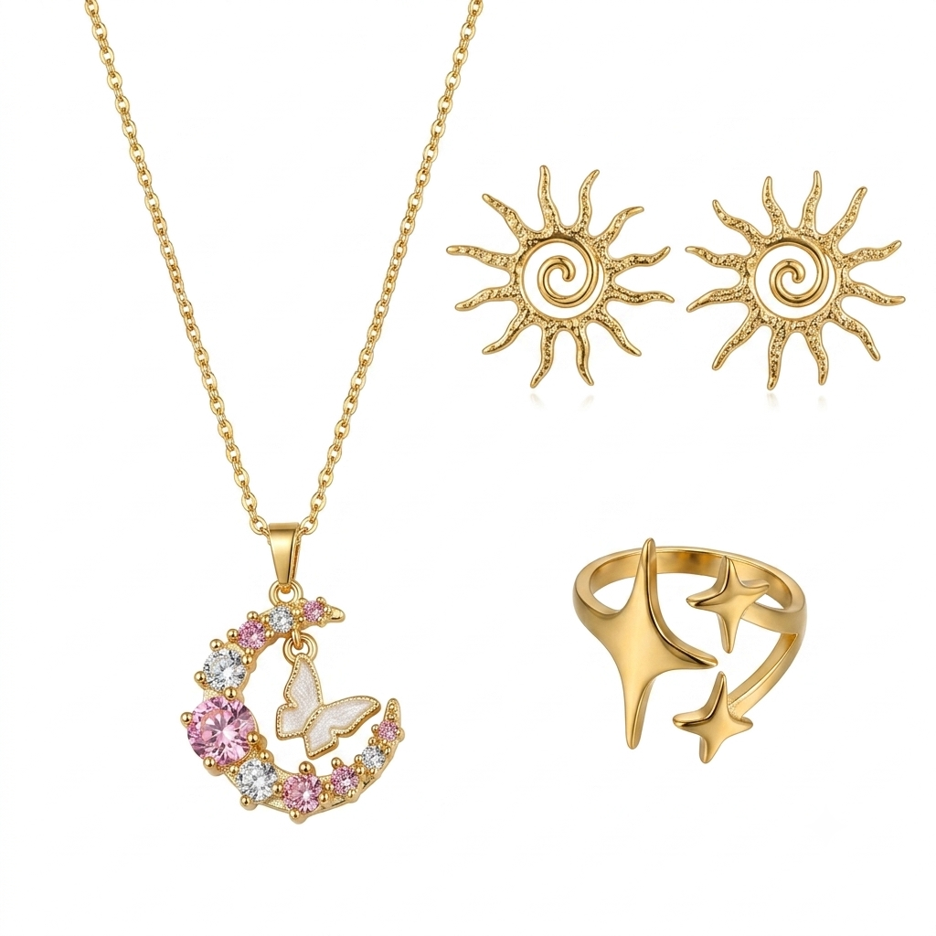 Sun Moon & Star Set