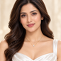 Nilanzia Dainty Solitaire Pendant Necklace