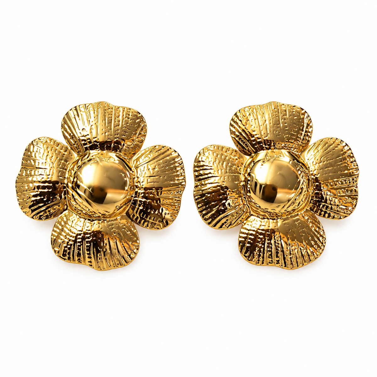 Nilanzia Blooming Dahlia Earrings