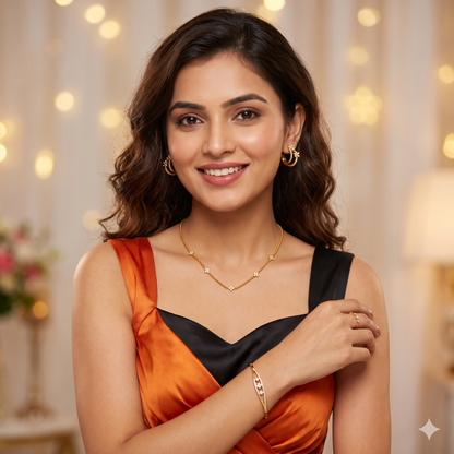 Nilanzia 4 piece Flora Diamond Set