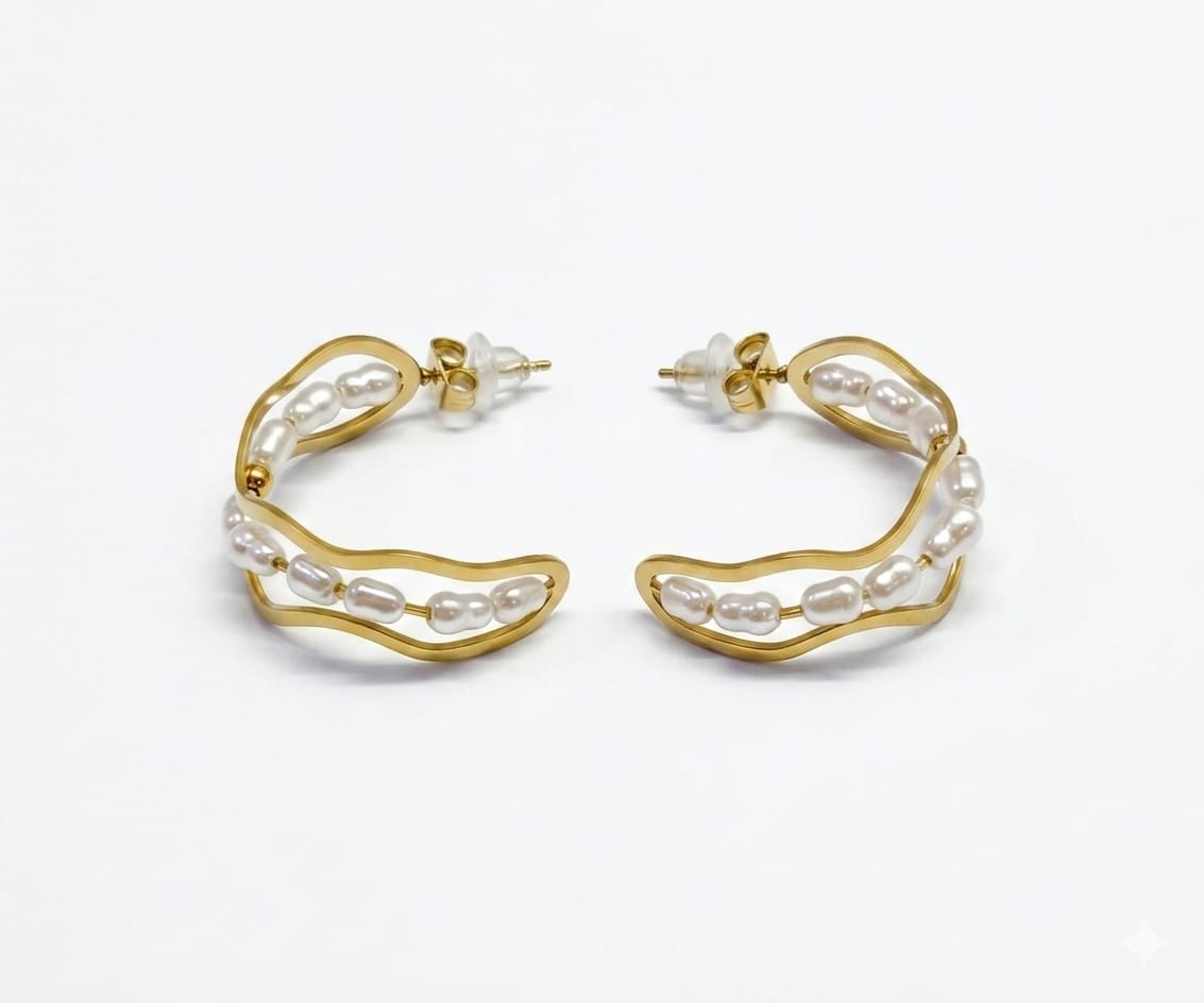 Ocean’s Ripple earrings