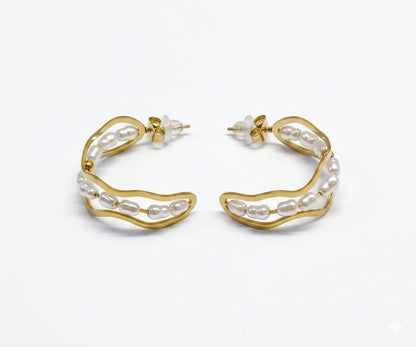 Ocean’s Ripple earrings
