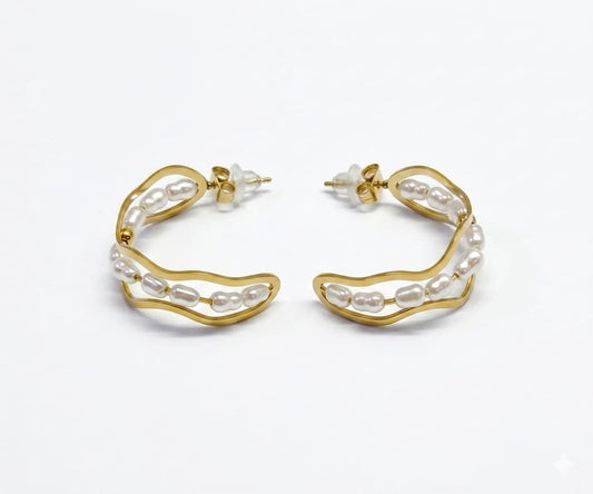 Ocean’s Ripple earrings