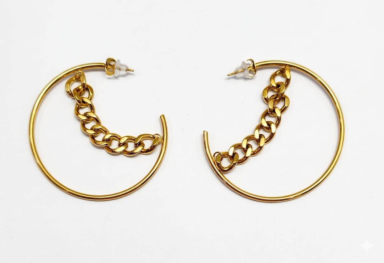 Luxury Link Big Hoops
