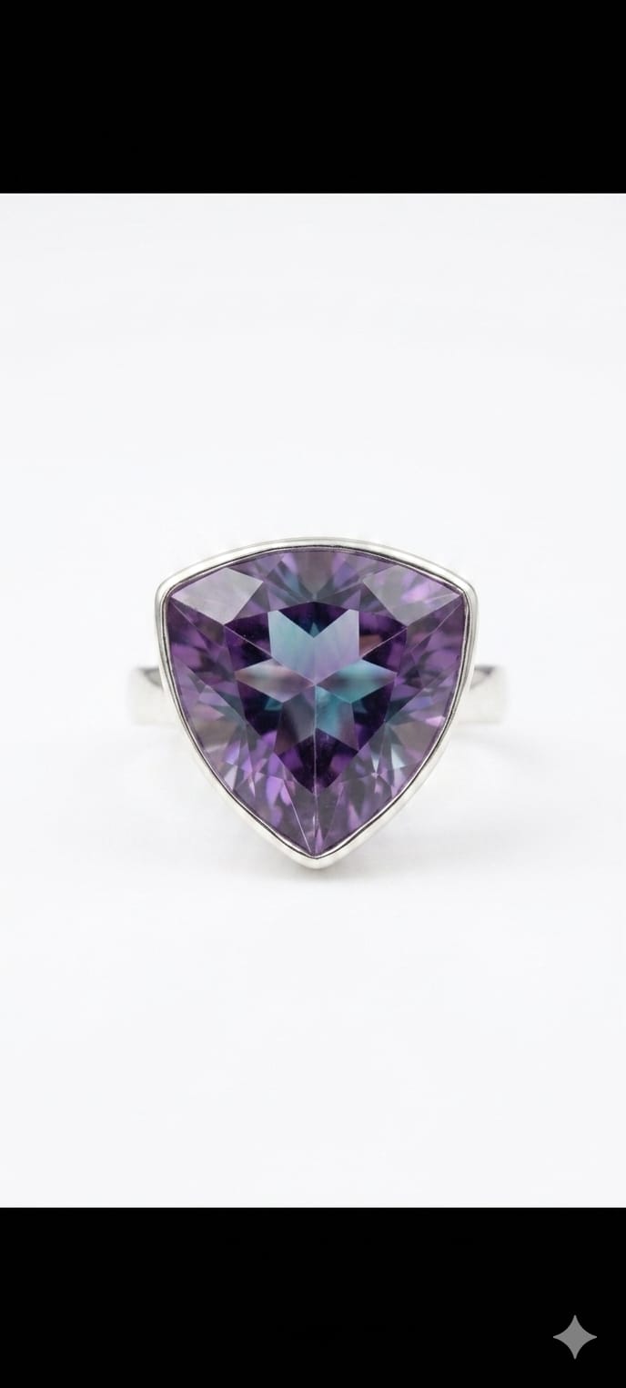 Bold Amethyst Ring