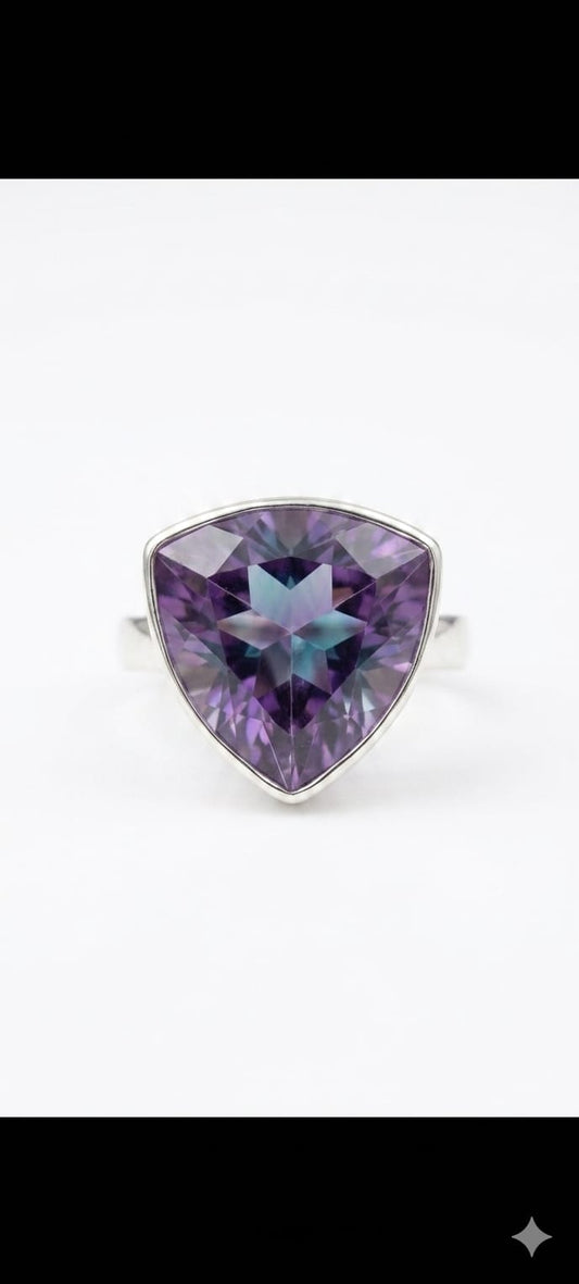Bold Amethyst Ring