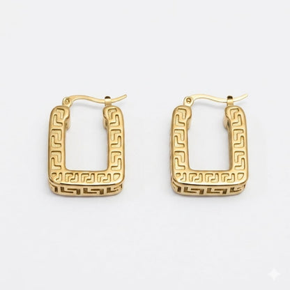 The Maze Deco Hoops