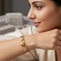 The heart charm bracelet