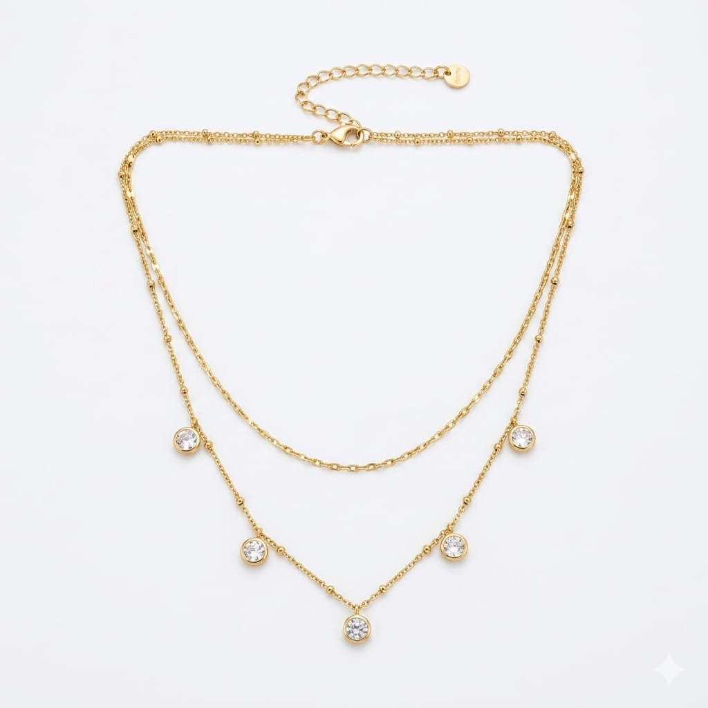 Sparkling Few Drops Necklace