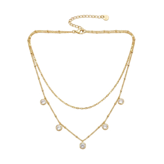 Sparkling Dew Drops Necklace