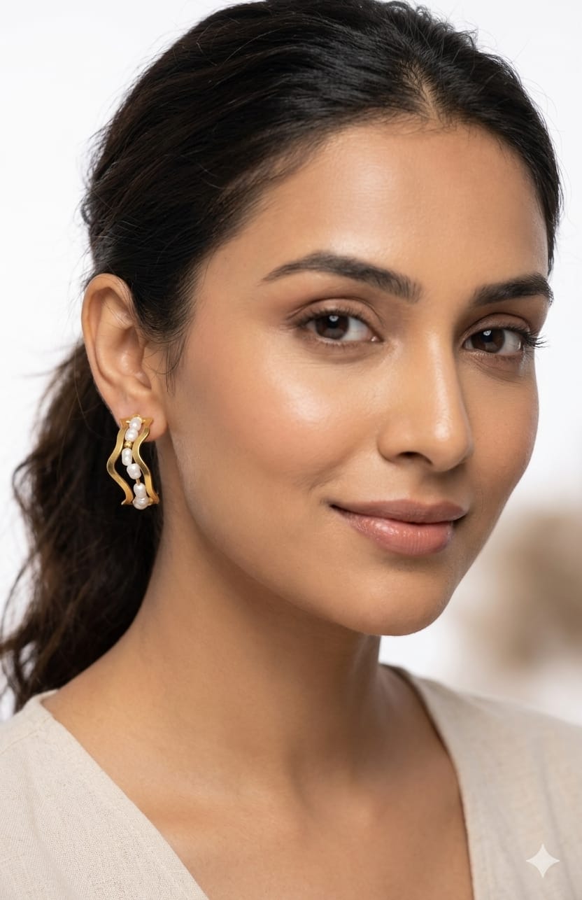 Ocean’s Ripple earrings