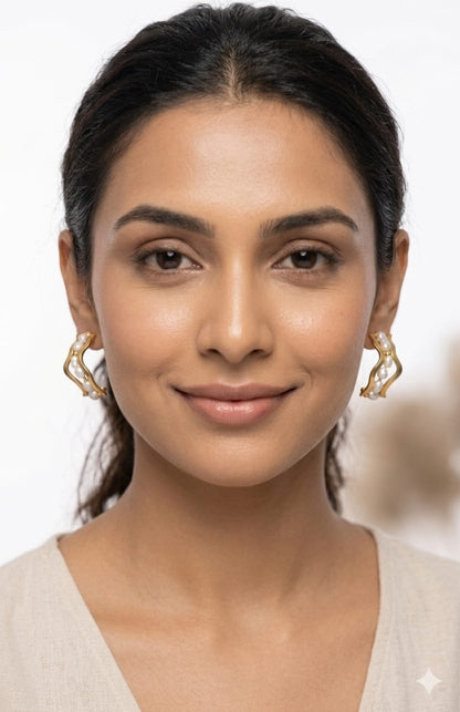 Ocean’s Ripple earrings