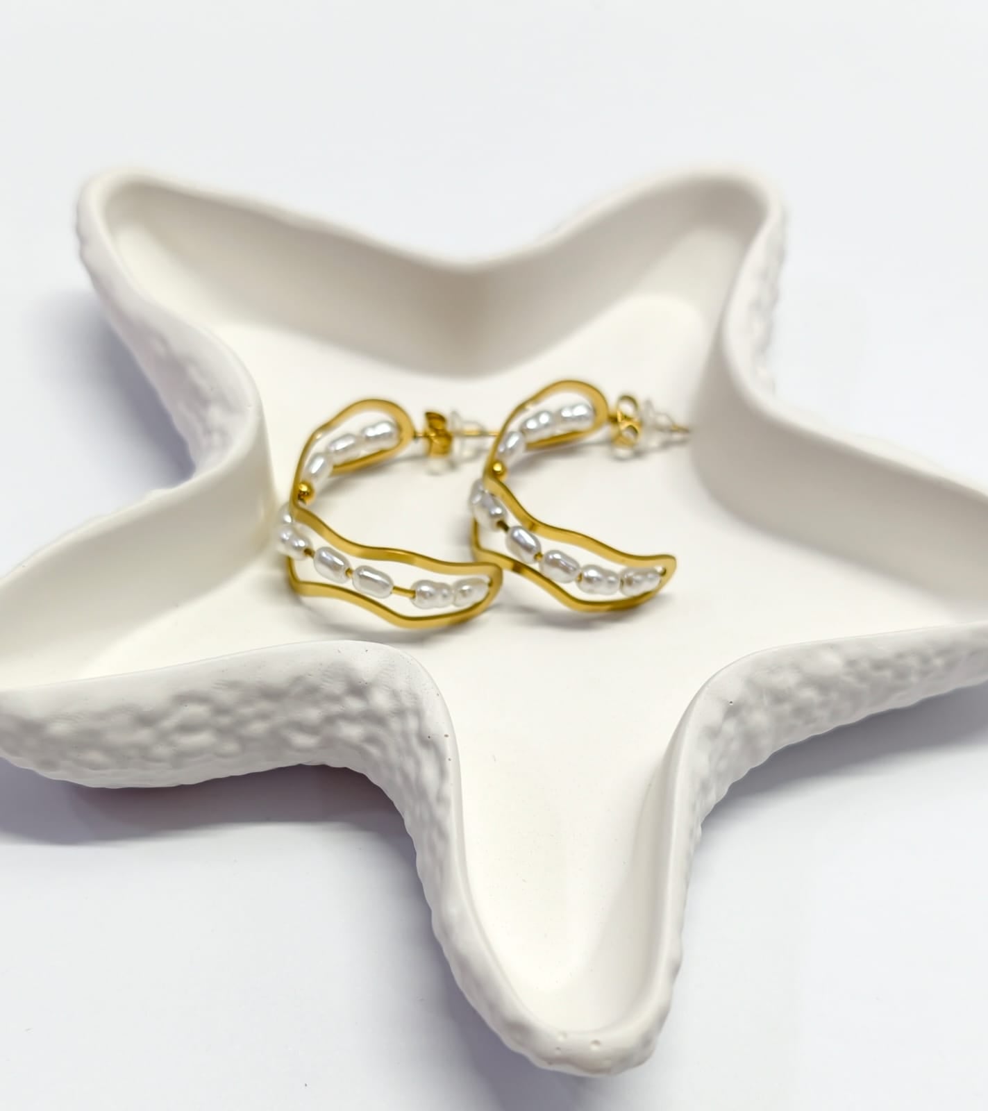 Ocean’s Ripple earrings