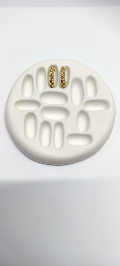 Pearl Dew Hoops