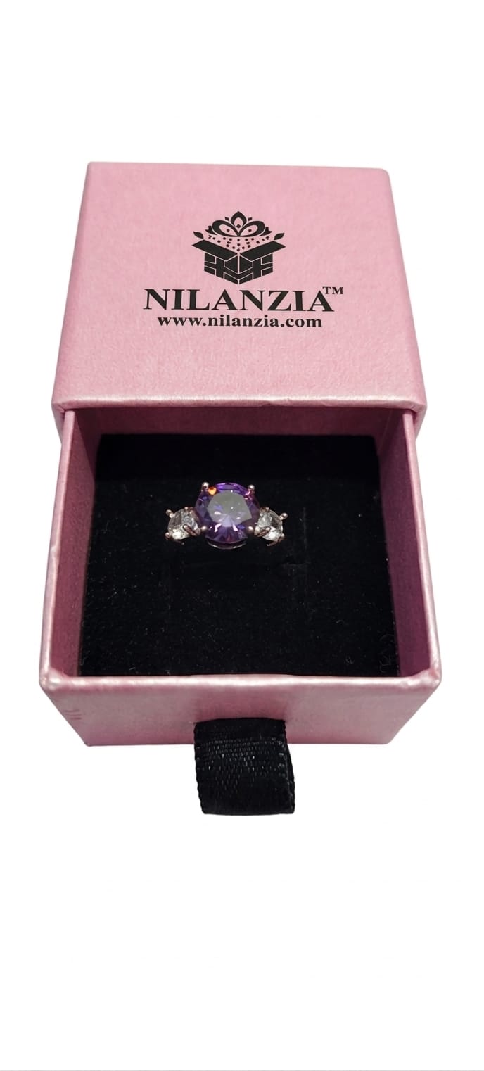 Amethyst Aura Ring