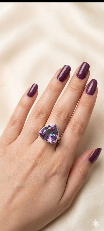 Bold Amethyst Ring