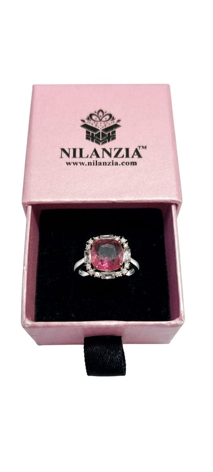 Cushion cut Rose ring