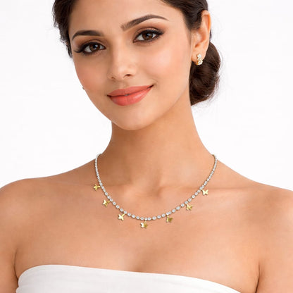 Infinity Wings Necklace