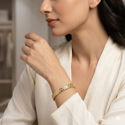 The gilded shimmer bracelet