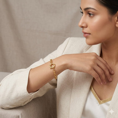 "Ocean gold bracelet