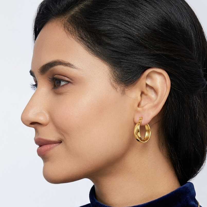 Elegance 3 Layered Necklace Set