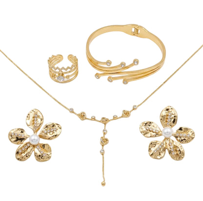 Golden Rose & Bloom 4 piece Set