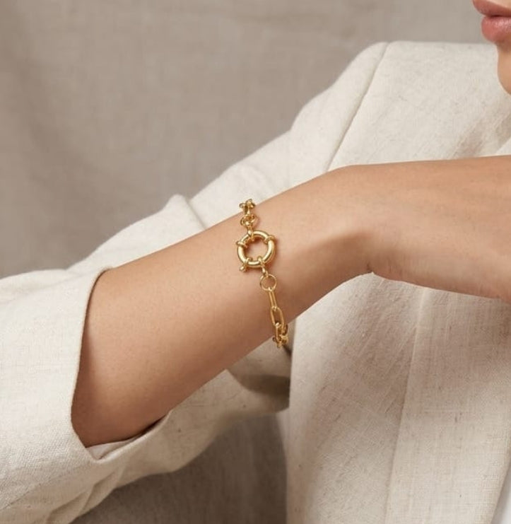 "Ocean gold bracelet
