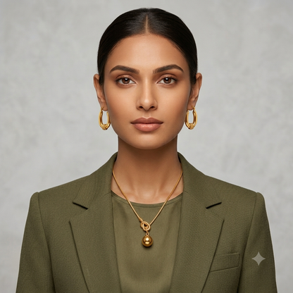 Aurelia Knot Pendant Set