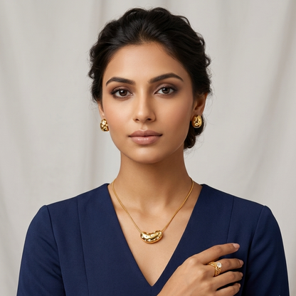 Celeste Golden Glow Jewellery set