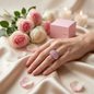 Blush Pavé Statement Ring