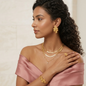 Nilanzia Floral Leaf 4 piece Jewellery Set