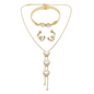 Nilanzia 3 Heart Pearl set