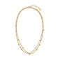 Nilanzia Gold Beaded Necklace
