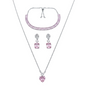 Blush Heart Sparkle Jewellery Set