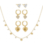 Eternal Heart Charm Set