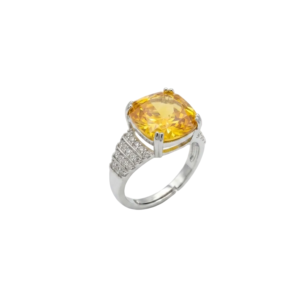 Nilanzia Citrine Glow Ring