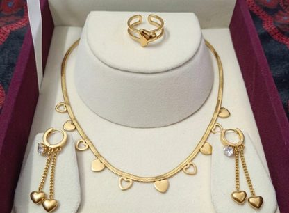 The Eternal Heart Charm Set