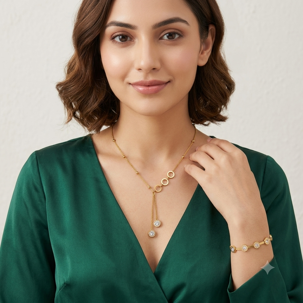Nilanzia Time glow Jewellery Set