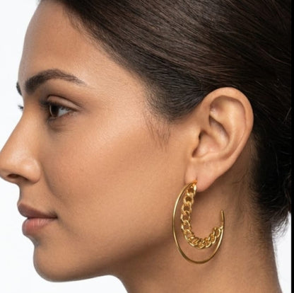 Luxury Link Big Hoops