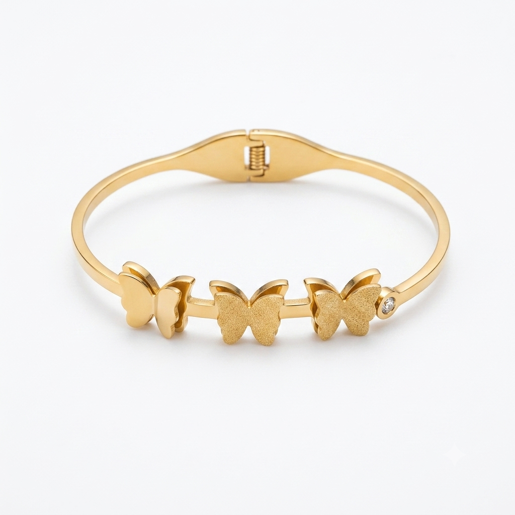 Butterfly Trio Cuff