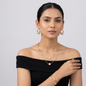 Nilanzia Golden Pearl 3 piece Jewellery Set