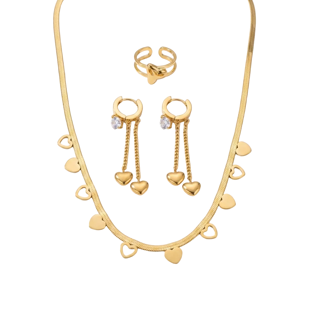 The Eternal Heart Charm Set
